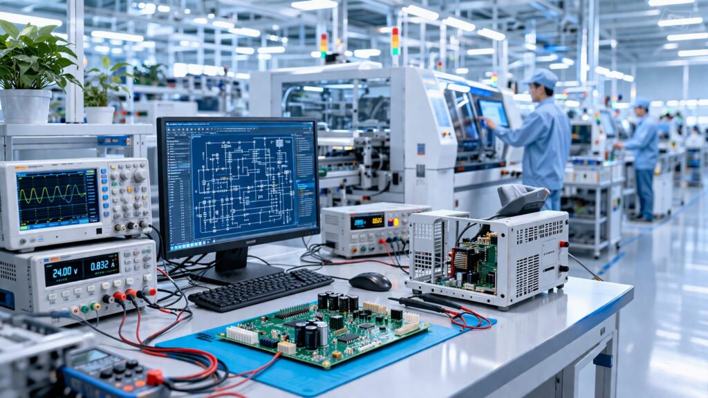 電子機器メーカーの会社